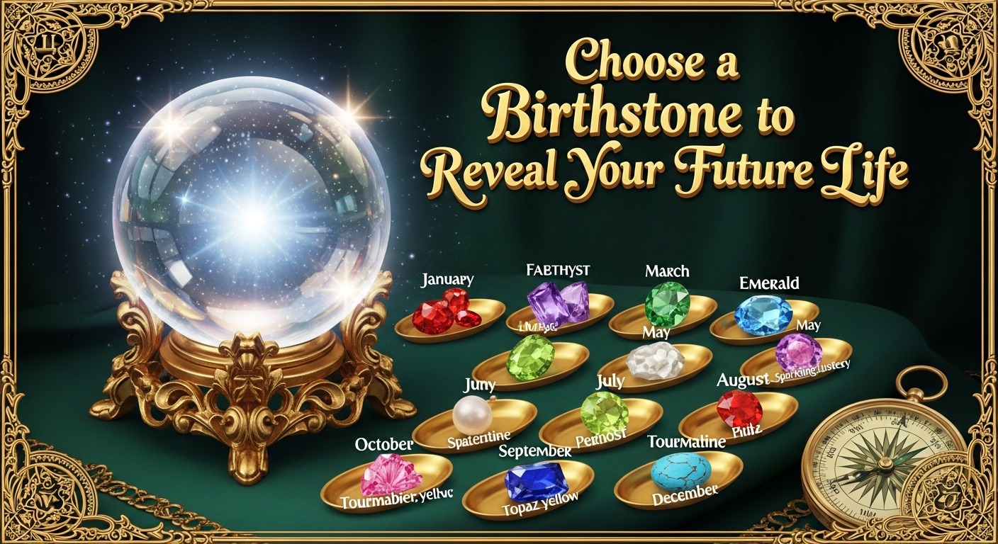 Uncover Your Future by Picking a Birthstone.