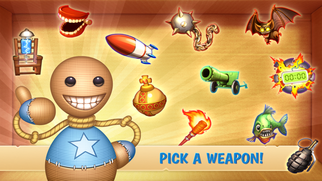 Kick the buddy! How much damage can you really do?